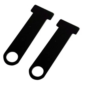 Open Face Simply Slip Brand New Lock Buckles Foothold Anti-theft Black - Imagen 1 de 4