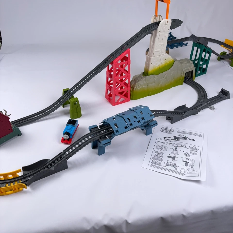 Thomas Trackmaster Avalanche Escape Set Deluxe COMPLETE Train Track Lot - Image 1 of 4