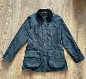 Barbour Monteviot Wax Women's Jacket Black British Style Waxed Cotton - Picture 1 of 24