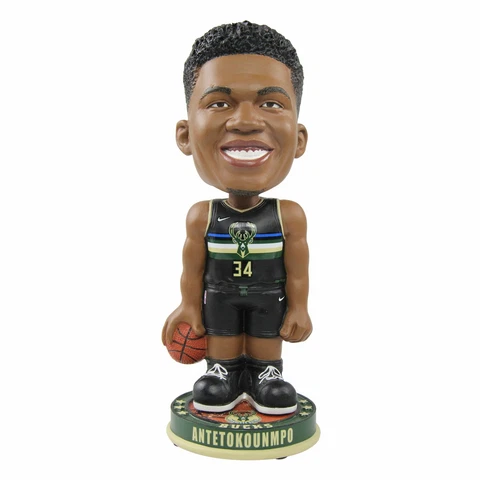 Giannis Antetokounmpo Milwaukee Bucks Knucklehead Bobblehead NBA Cover