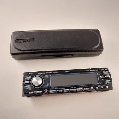 Reproductor de CD para automóvil CLARION PROAUDIO DXZ835 MP - solo placa frontal - con estuche - sin probar - Foto 1 de 4