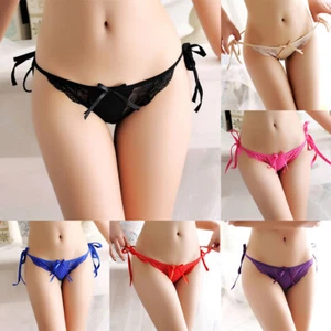 Femmes Slips Sous-Vêtements T-Back G-String-Tanga Sexy-Panties Dessous Ψ - Bild 1 von 26