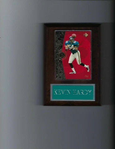 KEVIN HARDY PLAQUE JACKSONVILLE JAGUARS FOOTBALL NFL   C Cover