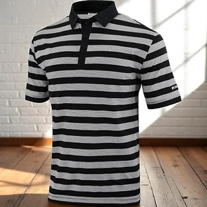 Columbia Golf Omni-Wick Men's Stripe Polo Shirt Size Large - Imagen 1 de 3