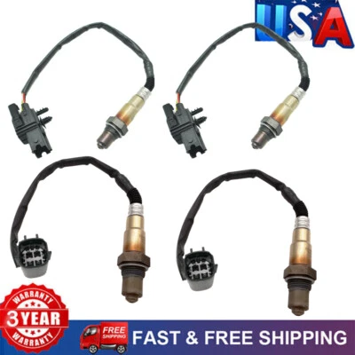 Sensor de oxígeno O2 aguas arriba y aguas abajo 4 unidades para Infiniti QX56 5,6 L V8 2004 2005 2006 Foto 1 de 4