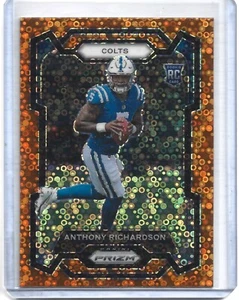 Anthony Richardson 2023 Panini Prizm #343 Orange Disco Rookie RC - Picture 1 of 2