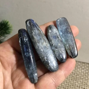 60 g 4 piezas Raro Cristal Azul Cianita Natural Piedra preciosa Áspera Mineral Espécimen c582 - Imagen 1 de 8