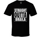 Straight Outta Braila Romania Compton Parody Grunge City T Shirt
