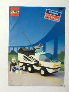 Lego 6430 Town Police Night Patroller, 1991 NUR ANLEITUNG  - Bild 1 von 2