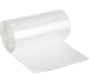 Bin Bags Clear Heavy Duty Wheelie Liners Refuse Sacks UK Made Strong Large Bags - Picture 1 of 3