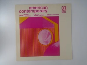 American Contemporary Penn Wilson Peck Fantasy 4 Preludes Echoes Automobile NM - Imagen 1 de 4