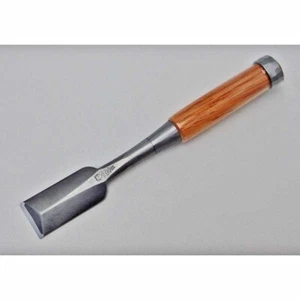 Japanischer Stechbeitel Oire Nomi TASAI blau Stahl 30 mm 1,18 Zoll Roteiche Zimmermannswerkzeug - Bild 1 von 3