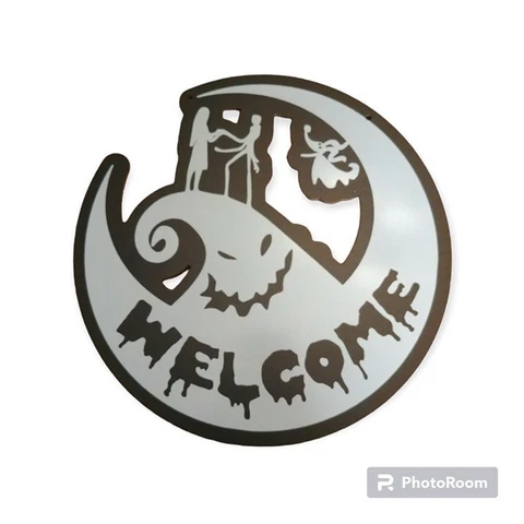 Nightmare Before Christmas Sign Cover