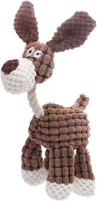 Peluche Indistruttibile per Cani, Giochi Con Squeak Interattivo per Cani, Giocat - Immagine 1 di 4