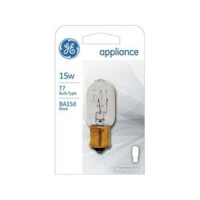 GE Lighting 35154-12 Appliance Double Contact Bayonette Base Bulb, 15-Watt - Image 1 of 2