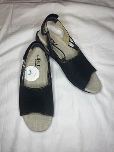 JBU By Jambu Women's Pixie Vegan Sandals (Black) B1PIX01 - Picture 1 of 8