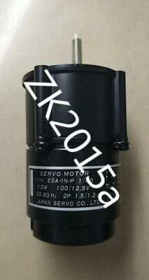 USED SERVO MOTOR ESA-1N-P 1/60 FAST   SHIP   BY   DHL   OR  EMS  - Image 1 of 4