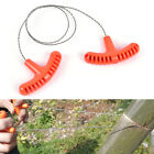1Pc Stainless Steel Wire Saw Outdoor Camping Emergency Survival Gear Tools-H  Wb