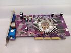 PNY GeForce FX 5200 128 MB RAM AGP Nvidia Video Graphics Card Dual Port TESTED