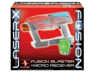 Laser X Fusion Blaster & Micro Empfänger Lasertag Spiel One Player 1 Single Kinder - Bild 1 von 3