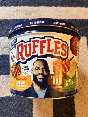 VOLANTES Edición Limitada Lebron James Coleccionista Solo Lata (Sin Fichas) Snacks NBA Foto 1 de 4