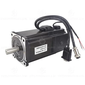 Motor paso a paso de circuito cerrado STEPPERONLINE Nema 34 8,5 Nm 2 fases Φ14 mm con freno CNC - Imagen 1 de 7