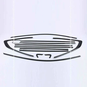 For Honda CRV CR-V 2017-2021 Glossy Black Stainless Car Window Strip Cover Trims - Picture 1 of 7