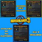 All Platforms Borderlands 3 Modded Recurring Hex Level 72 All 3 Included 