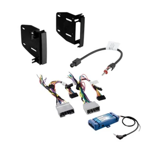 Double DIN Car Stereo Install & Steering Wheel Harness For 2010-2012 RAM 1500 - Picture 1 of 2