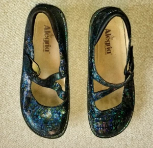 Womens Shoes-ALEGRIA-"Rave on the Nile iridescent "Dayna; Jil-321" MJ-40 (9US) - Picture 1 of 7