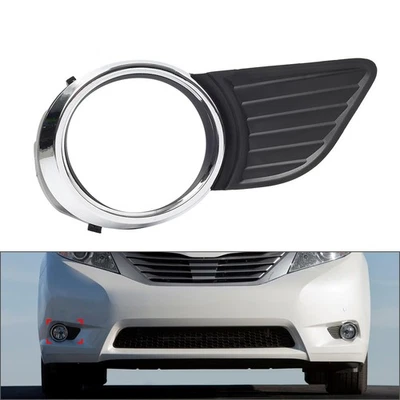 Front Fog Light Bezel Cover For Toyota Sienna 2011-2017 - Изображение 1 из 4