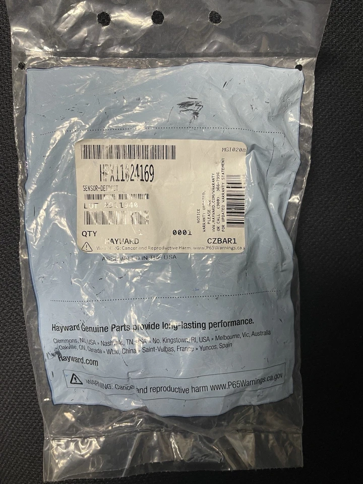 Sensor de descongelamento Hayward para HeatPro (HPX11024169) - Imagem 1 de 1