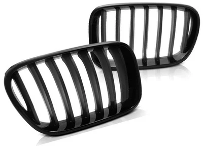 front grill for BMW X3 F25 2010 2011 2012 2013 2014 GLOSSY black-black MATT - Image 1 of 4