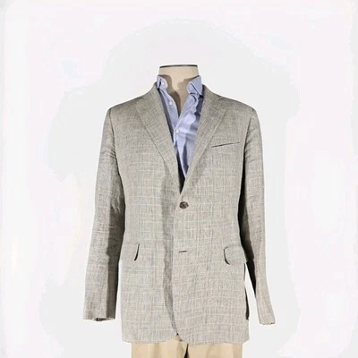 Abrigo deportivo Jack Spade x Southwick POW de lino puro sin forro 44 hecho en EE. UU. Foto 1 de 4