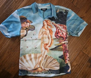 Brandmakers Birth of Venus Hemd mit Knopfleiste, Größe M, neu mit Etikett - Bild 1 von 9