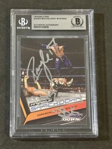 SHAWN MICHAELS & REY MYSTERIO 2019 TOPPS WWE DUAL SIGNED AUTOGRAPHED CARD BAS - Picture 1 of 2