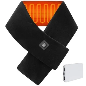 Cordless Heated Scarf, Neck Heating Pad for Pain , Rechargeable Neck Warmer w... - Picture 1 of 8