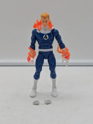 Marvel Legends Fantastic Four Retro Pulse эксклюзивный Джонни Шторм (Человек-факел) - Изображение 1 из 4
