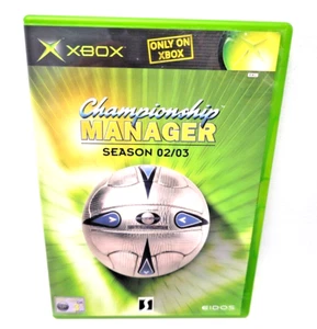 Championship Manager Season 02/03 2002/3 Original Xbox Game PAL UK NM 2002 2003 - Picture 1 of 8