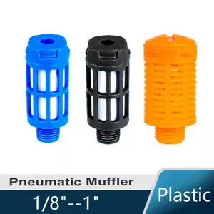 Silenciador plástico neumático de hilo macho PSL 1/8""-1"" para silenciador de ruido de sonido de válvula - Imagen 1 de 24