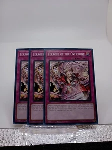 Yu-gi-oh! TCG 3x Terrors of the Overroot POTE-EN078 Common YUGIOH! 1st TRAP SET - Picture 1 of 2