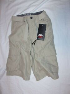 NWT NO FEAR BOYS LONG SHORTS WITH BELT SIZE 12 MSRP $32