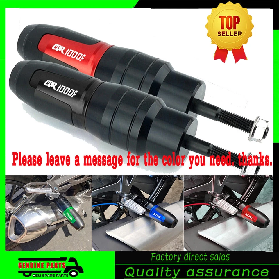 For HONDA CBR1000F 1986-2000 motorcycle CNC Frame Crash Exhaust Slider Protector - Image 1 of 1