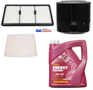 For Hyundai Ioniq 1.6 Hybrid Petrol Oil Air Cabin Filters 5L 5w30 Engine Oil - Picture 1 of 1