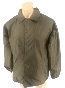 Cardinal Herren Langarm Windbreaker leicht braun Druckknopfleiste Coachjacke M - Bild 1 von 13