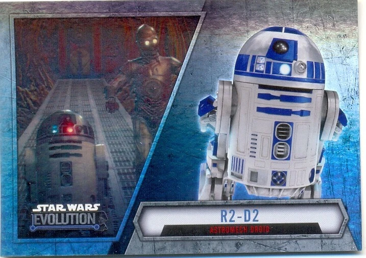 2016 Star Wars Evolution Silver Parallel Card 76 - R2-D2 - Image 1 of 1