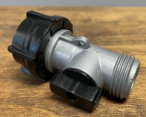 GILMOUR Metal On/Off Garden Water Hose Ball Valve 805084 - Picture 1 of 6