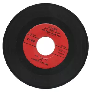 ED DAVIS & CONNIE STEVENS RARE 45 RPM BETWEEN THE DEVIL & THE DEEP BLUE SEA. - Picture 1 of 2