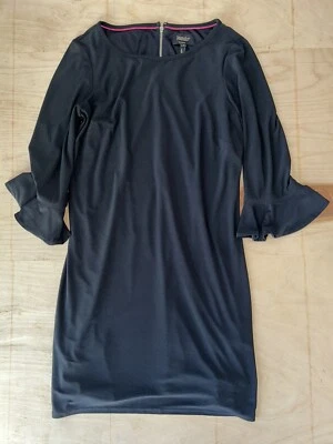 Vestido Laundry by Shelli Segal negro manga larga para mujer talla pequeña Foto 1 de 4