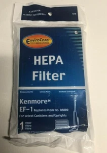 EnviroCare Hepa Filter fits Sears Kenmore 86889 20- 86889 EF-1 Set of 5 - Picture 1 of 2